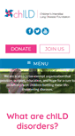 Mobile Screenshot of child-foundation.org